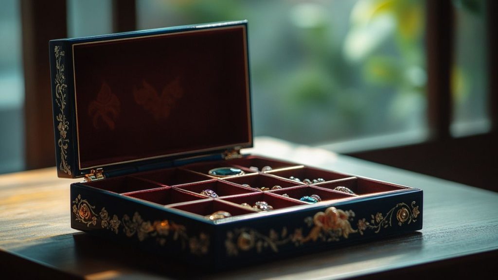 Boîte à bijoux idéale pour une collection professionnelle réussie