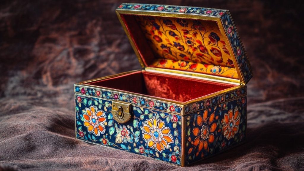 Comment réparer une doublure abîmée de boîte à bijoux facilement