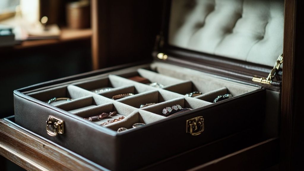 Intégrer une boîte à bijoux dans un dressing ou placard : options à considérer