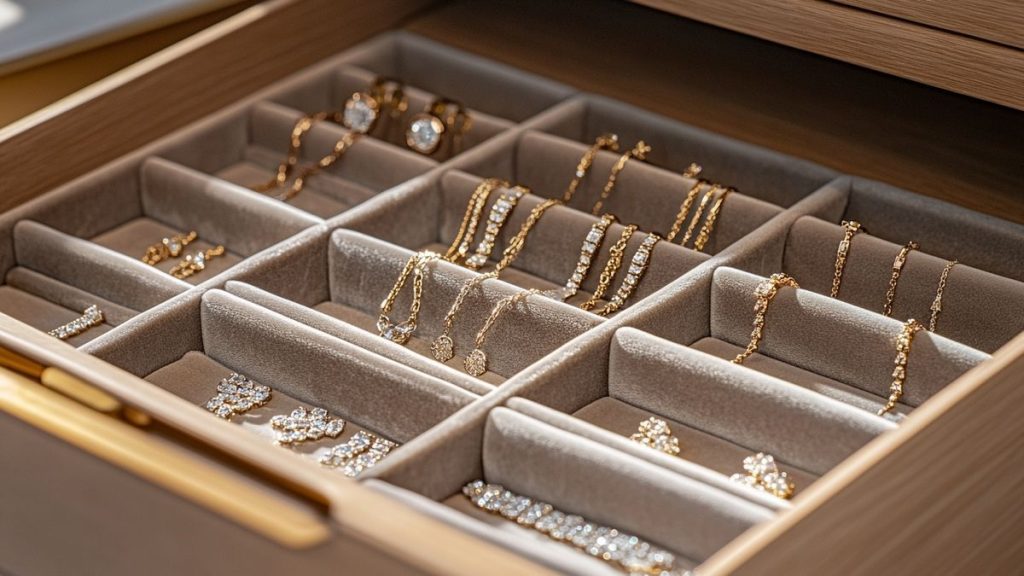Les meilleurs compartiments pour protéger vos bijoux en voyage