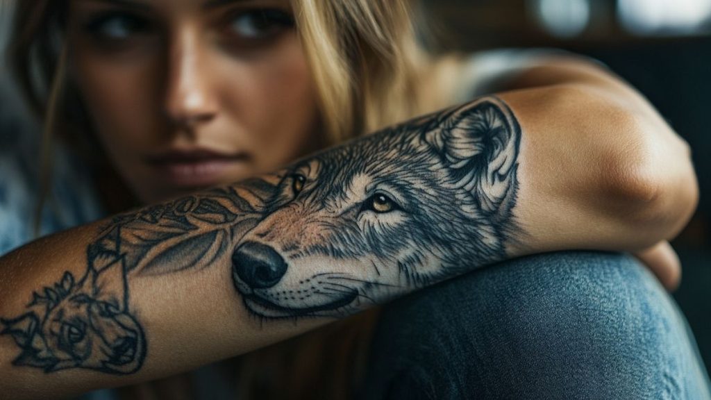 Tatouage Loup Femme : Signification et Styles pour un Tattoo Puissant